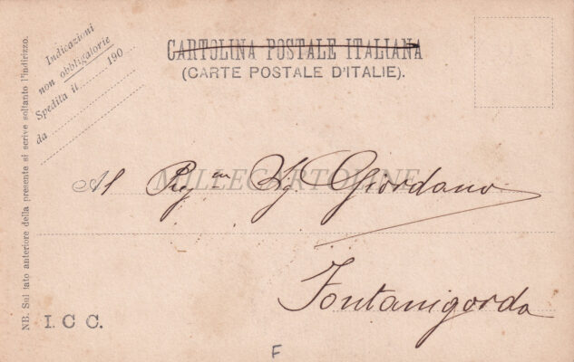 Alternative view of FONTANIGORDA (Genova) - Al passo d'Esola 1904