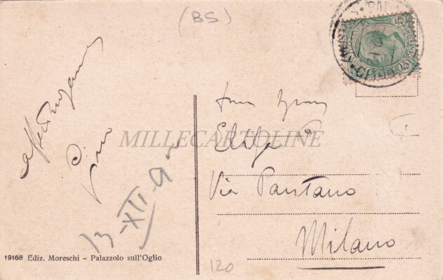 Alternative view of PALAZZOLO SULL'OGLIO (Brescia)  Orfanotrofio femminile 1912