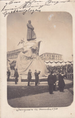 NAPOLI - Inaugurazione del monumento a Umberto I, Re d'Italia 1910