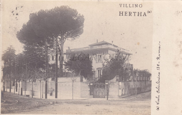 ROMA - Villino Hertha - Viale del Policlinico 138 - 1908