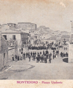 MONTEDORO (Caltanissetta) - Piazza Umberto I
