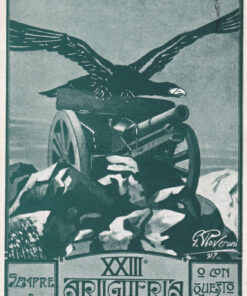 MILITARE I GUERRA - XXIII Artiglieria da Campagna 1917 annullo posta militare