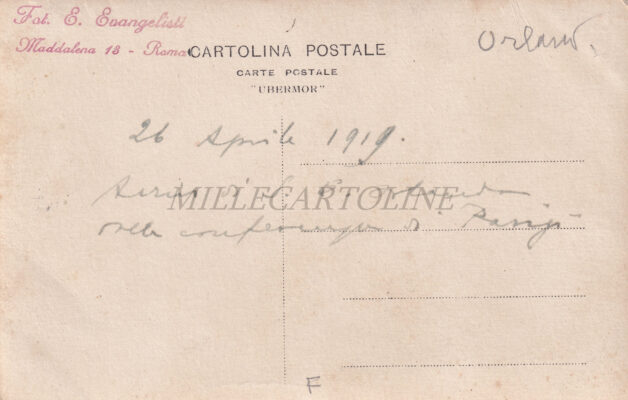 Alternative view of ROMA - Piazza Esedra, arrivo di S.E. Orlando dalla conferenza di Parigi 26 aprile 1919