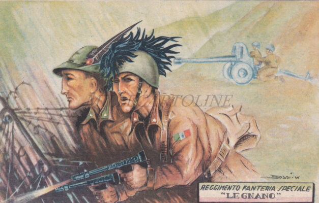 FASCISMO - Reggimento Fanteria Speciale Legnano - Bossi - WWII