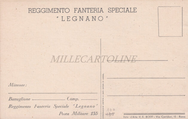 Alternative view of FASCISMO - Reggimento Fanteria Speciale Legnano - Bossi - WWII