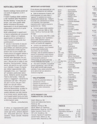 Alternative view of CATALOGO CARTOLINE MILITARI 2010 ILLUSTRATORI/RSI/MILIZIA (Arrasich)