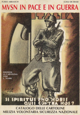 MVSN IN GUERRA E IN PACE - CATALOGO CARTOLINE DELLA MILIZIA - ARRASICH