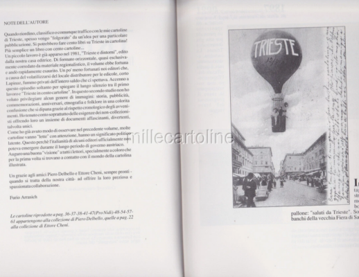 Alternative view of CATALOGO TRIESTE IN CENTO CARTOLINE (Arrasich)