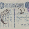 WWII FRANCHIGIA - Marina Agosto 1943 Annullo Comando MZ 800 & Censura