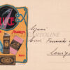 TRIESTE - Cartine da Sigarette Luce, A. Salto 1927
